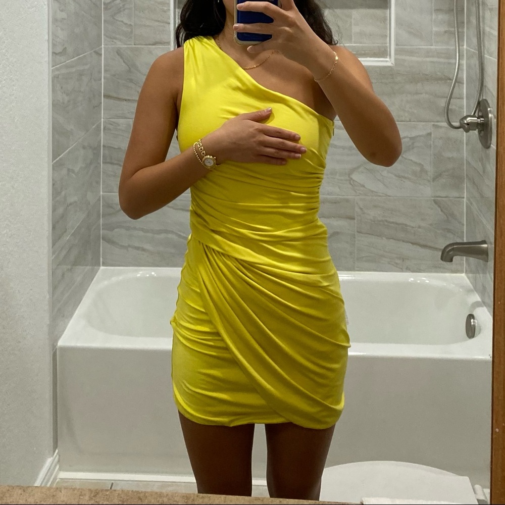 Yellow dress